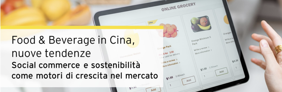 Food e Beverage in Cina, nuove tendenze